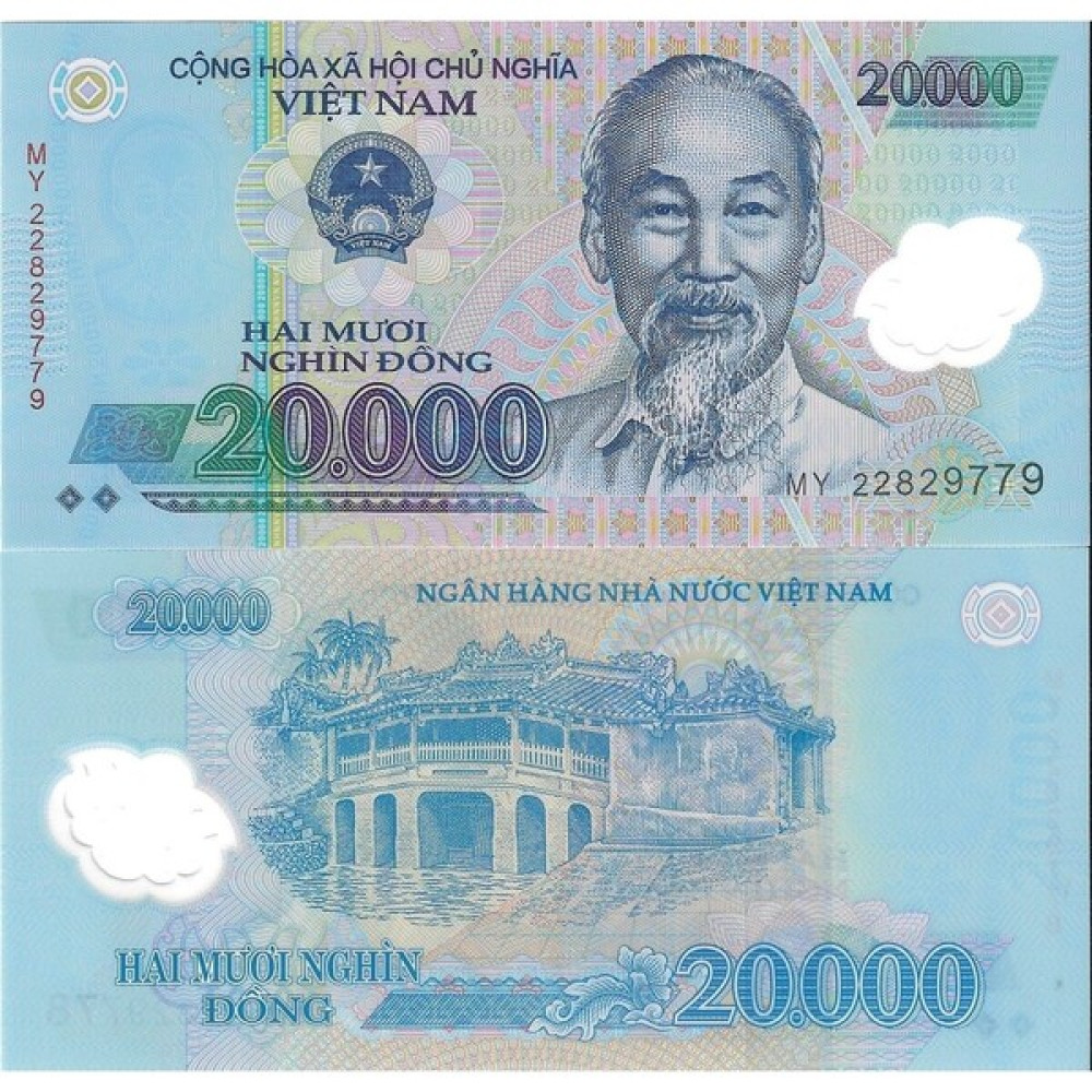Emir Collection Vietnam 2020 Yılı Polimer 20.000 Dong Yabancı Kağıt Para Çil (Unc) Koleksiyon Para Oto Boyaları Fiyatı