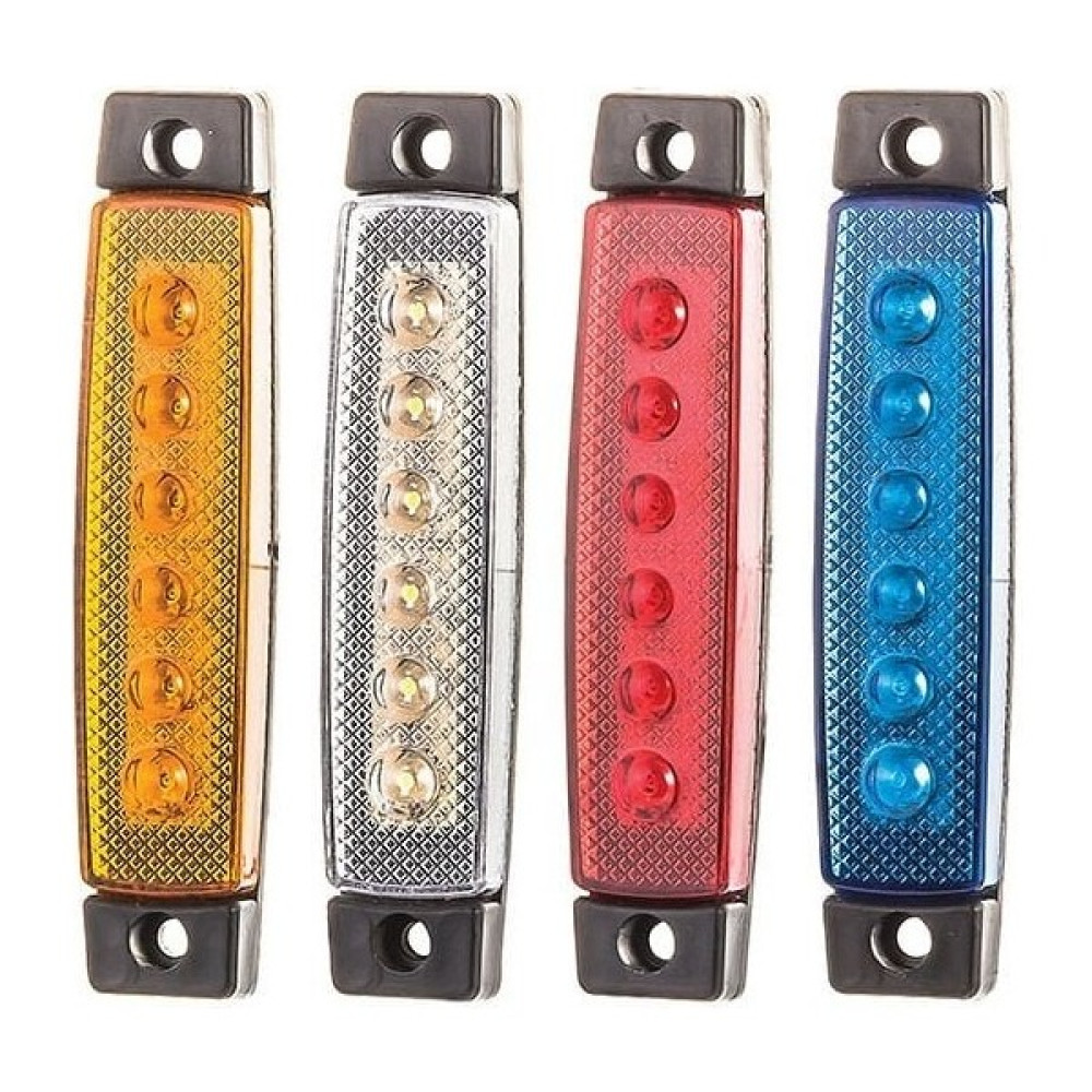 Emir Parmak Lamba 6 Led’li 12V/24V Kırmızı Oto Boyaları Fiyatı