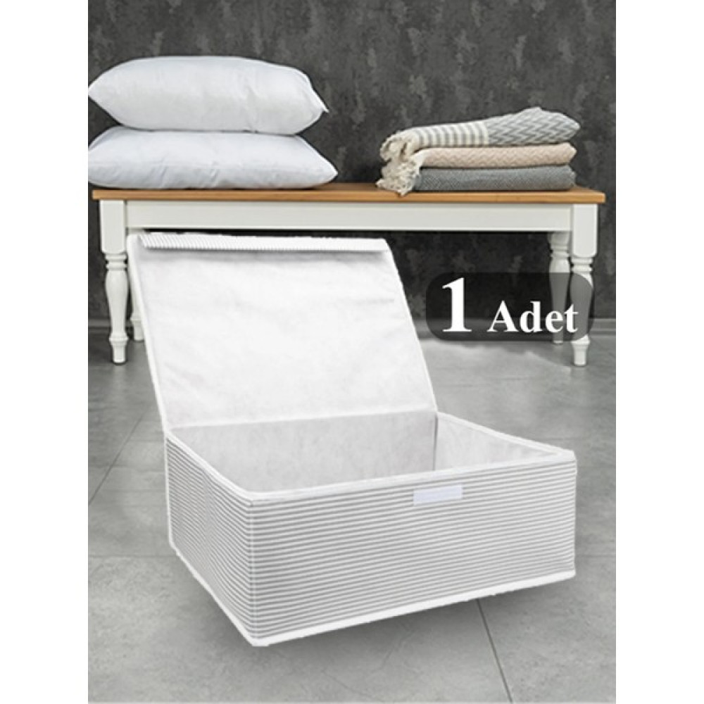 Emiray Emir-AY Baza & Çekyat Altı Kutu Hurç 50 x 40 x 19 cm - Gri - 1 Adet Hurç Fiyatı