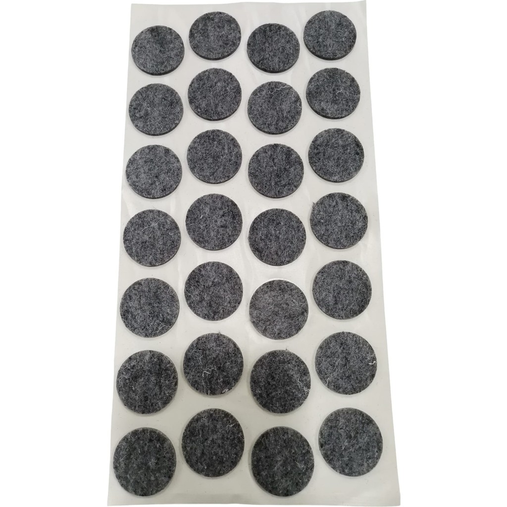 Emirhan Nalbur 28 Adet Yapışkanlı Sandalye, Masa, Koltuk Altı Parke Koruma Keçesi, Oval, 28 mm Koltuk Fiyatı