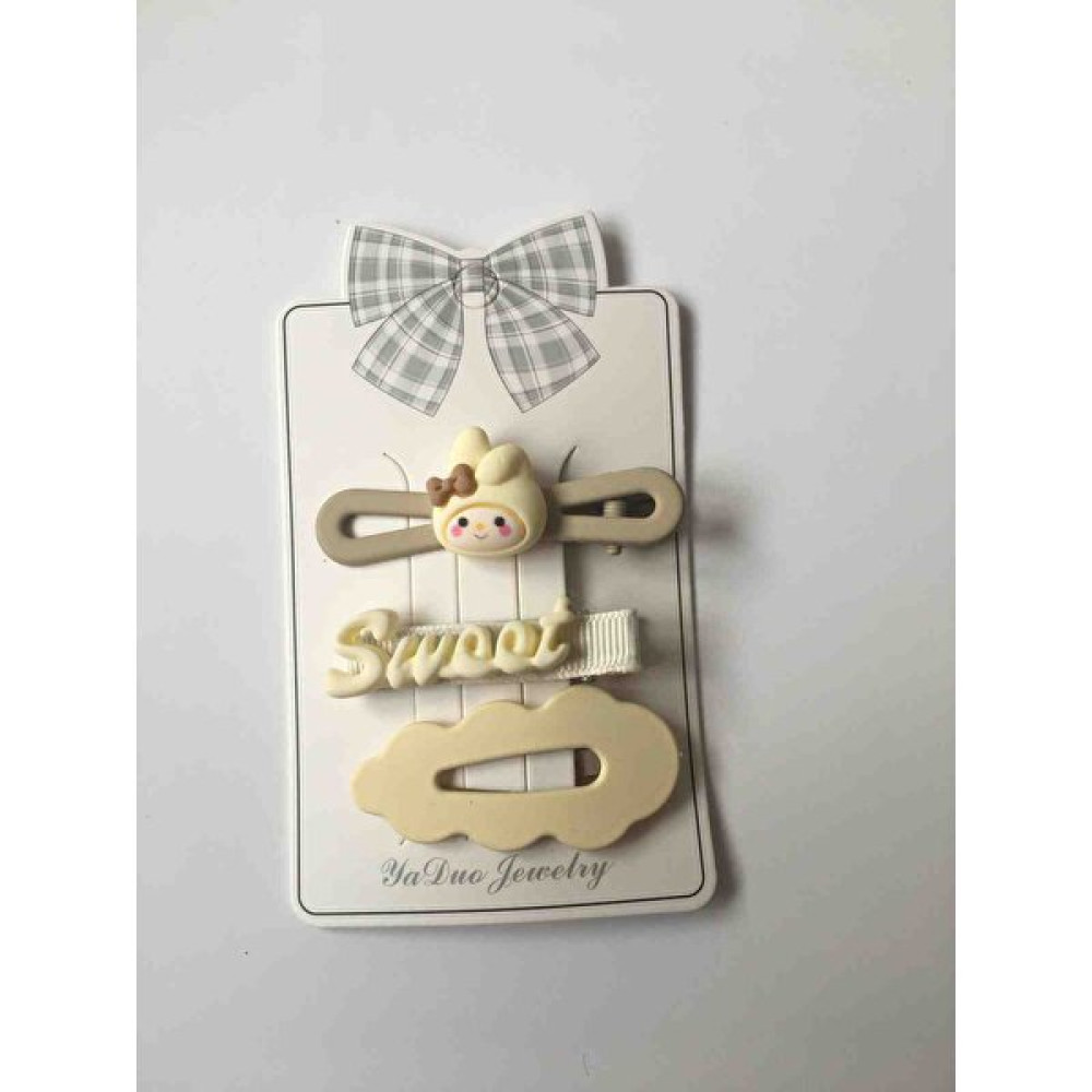 Emk Shop 3'lü Sweet Klipsli Toka Seti Toka, Taç & Saç Bandı Fiyatı