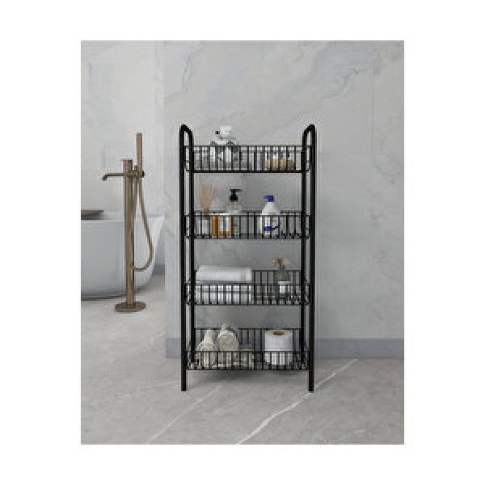 Emkatex Banyo Metal Raf Banyo Düzenleyici Çok Amaçlı Metal Raf Eşya Saklama / Düzenleme Fiyatı