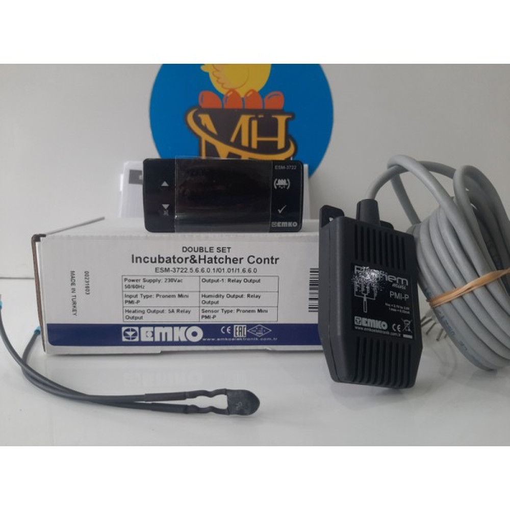 Emko ESM-3722 230VAC Dijital Kuluçka Kontrol Cihazı Emko (Röle Çıkışlı) - ESM-3722 230VAC Dijital Kuluçka Kontrol Cihazı EMKO (SSR Çıkışlı) Diğer Test ve Ölçüm Cihazları Fiyatı