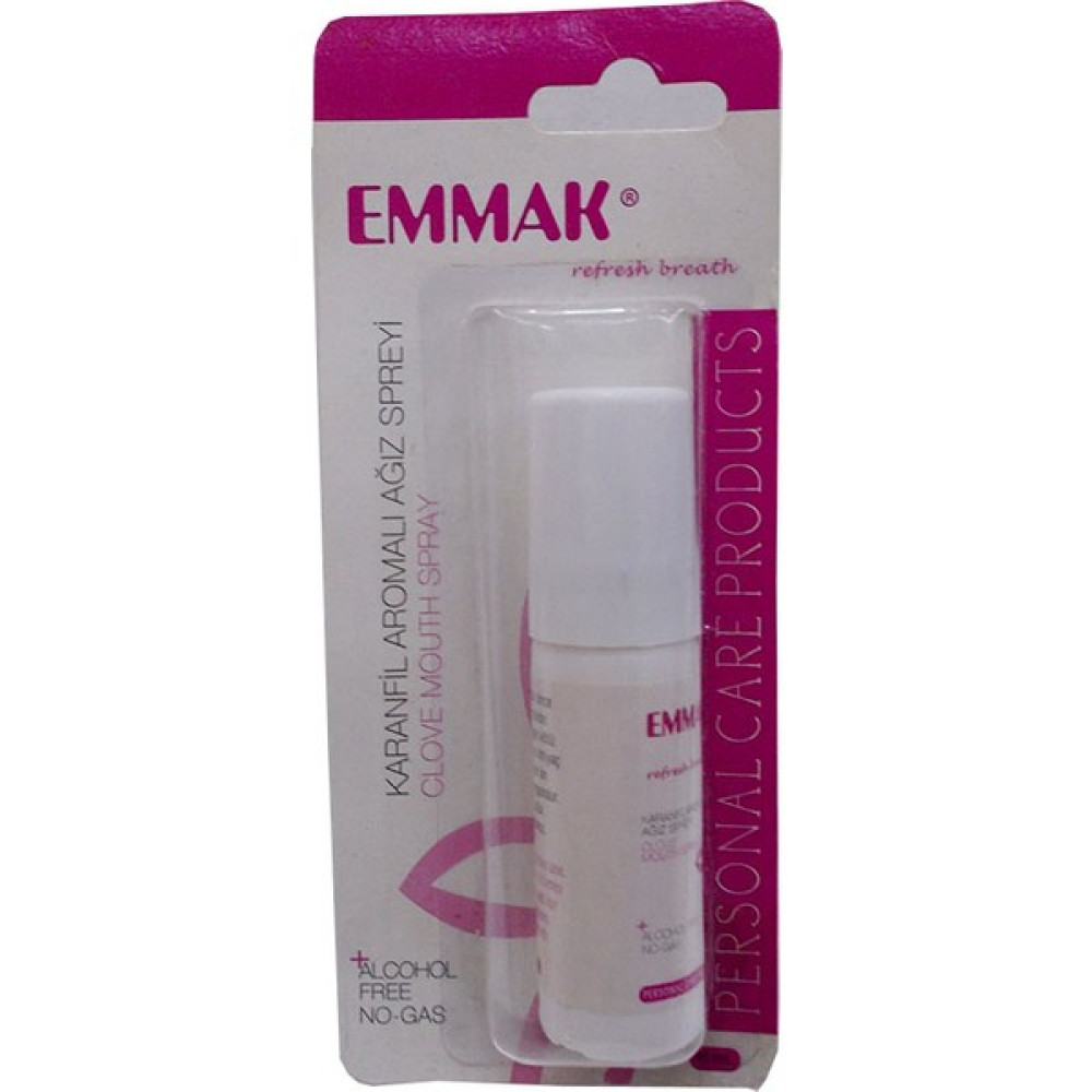 Emmak Karanfil Aromalı Ağız Spreyi 15Ml Ağız Gargara ve Spreyi Fiyatı