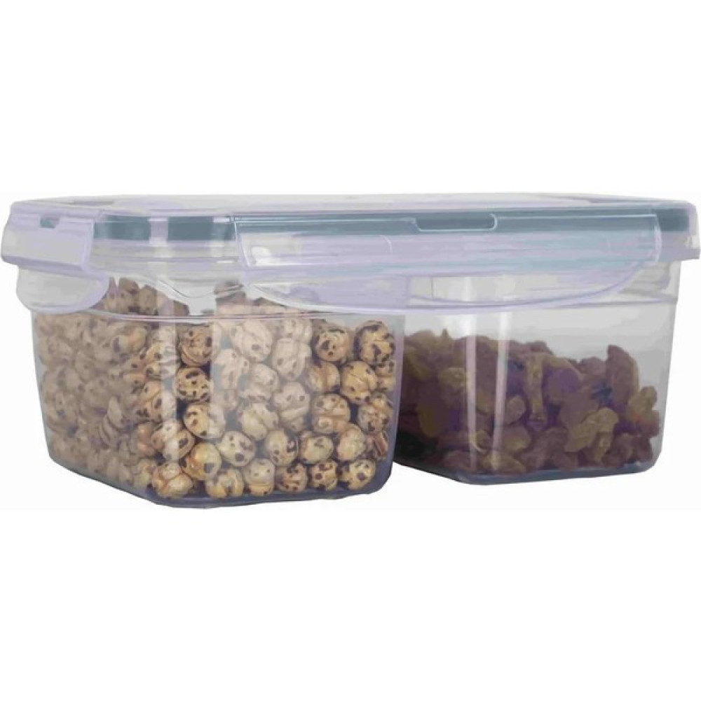 Emofom 2 Bölmeli (0,45 Lt + 0,45 Lt) Saklama Beslenme Kabı Lunch Box Saklama Kapları Fiyatı