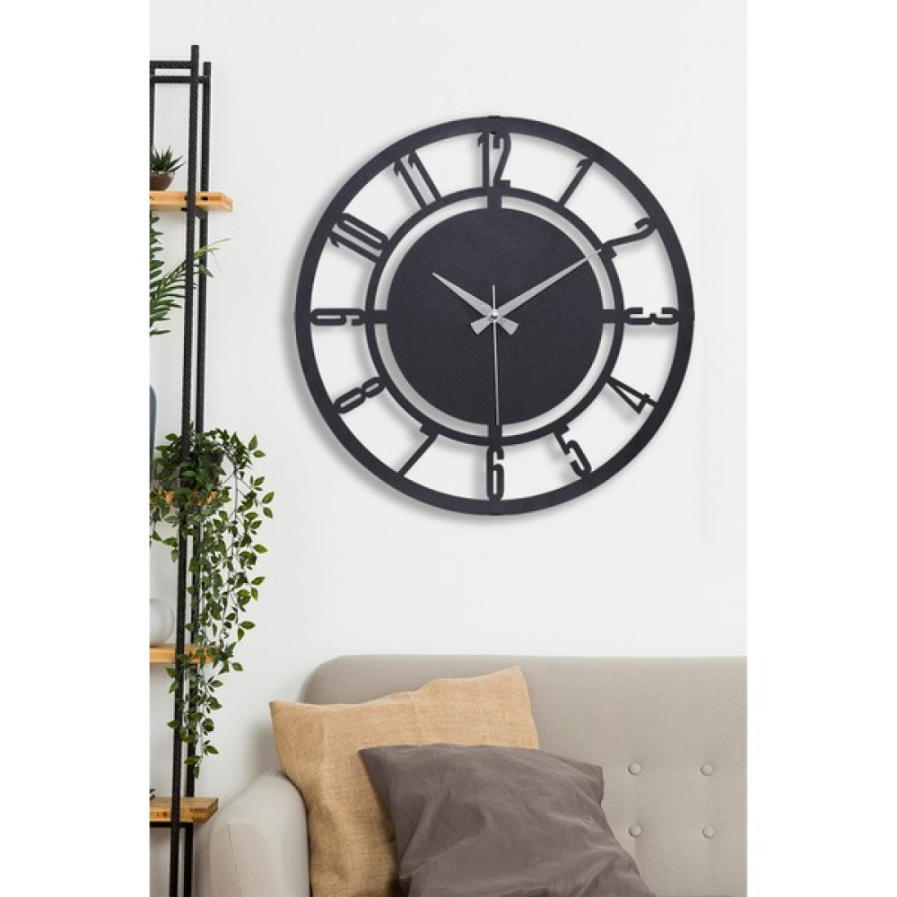 Emores 41 cm Metal Malzeme Akarsaniye Sessiz Mekanizma Dekoratif Duvar Saati Dekoratif Saat Fiyatı