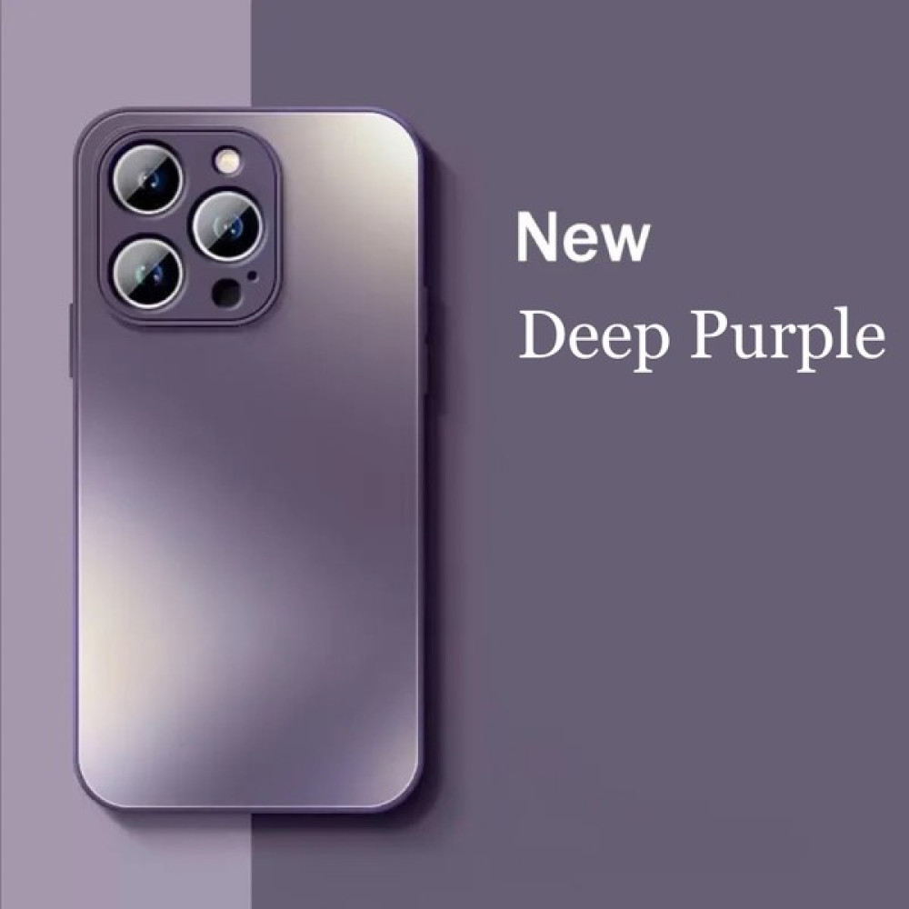 Empo Cases Apple iPhone 13 Pro Uyumlu Lens Korumalı, Leke Bırakmaz, Kırılmaz, Çizilmez, Buzlu Vıp Kılıf - Derin Mor Cep Telefonu Kılıfı Fiyatı
