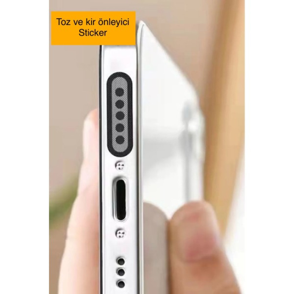 Empo Cases Iphone 11/12/13/14/15 Pro/promax Tüm Serileri Için Toz ve Kir Önleyici Hoparlör Toz Önleyici Sticker - standart Cep Telefonu Aksesuarı Fiyatı