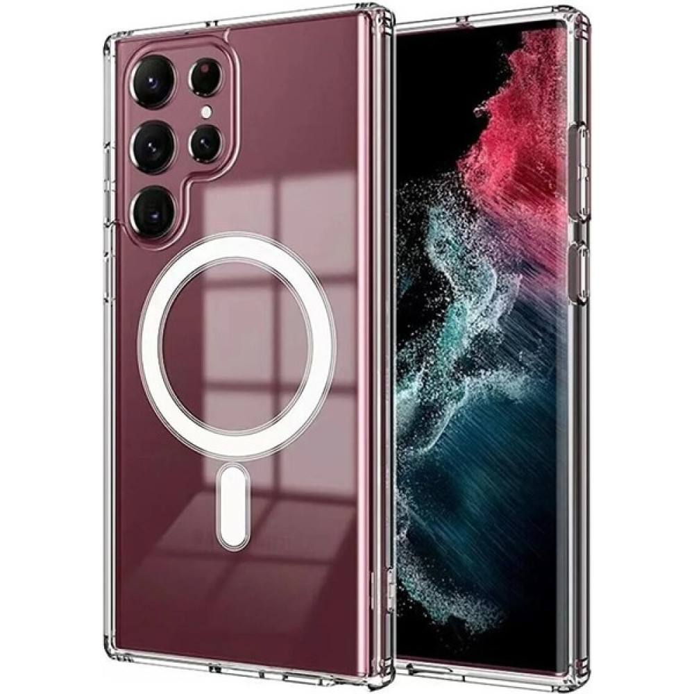 Empo Cases Samsung Galaxy S23 Ultra Kılıf Kamera Çıkıntılı Magsafe Wireless Şarj Sert Şeffaf Darbe Emici Kapak Cep Telefonu Aksesuarı Fiyatı