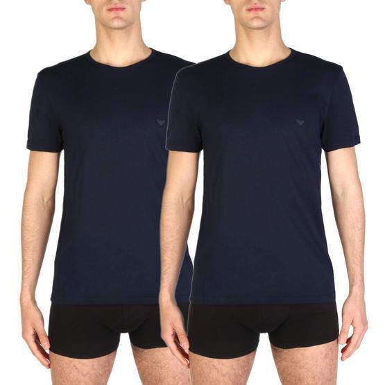 Emporio Armani 111647-07320 Siyah 2'li Erkek T-shirt