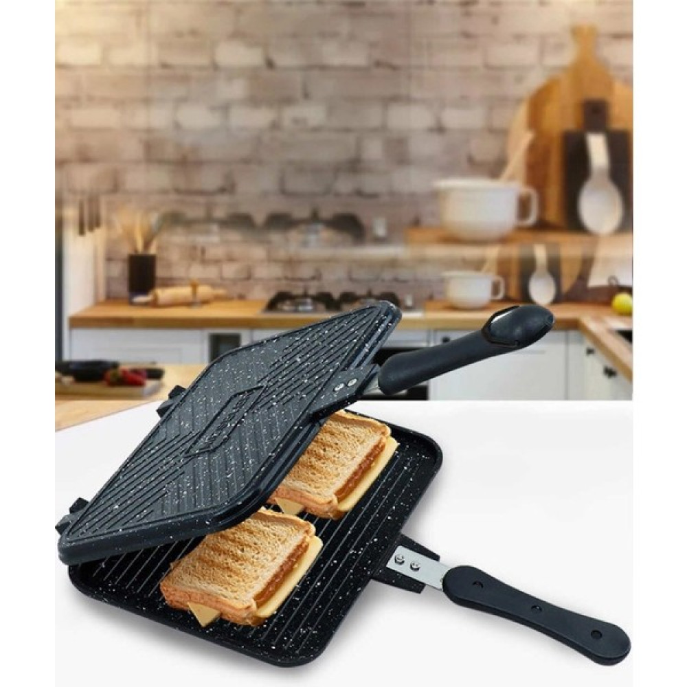 Emr Döküm Granit Teflon Ocak Üstü Tost Makinası - El Tostu Tost Makineleri Fiyatı