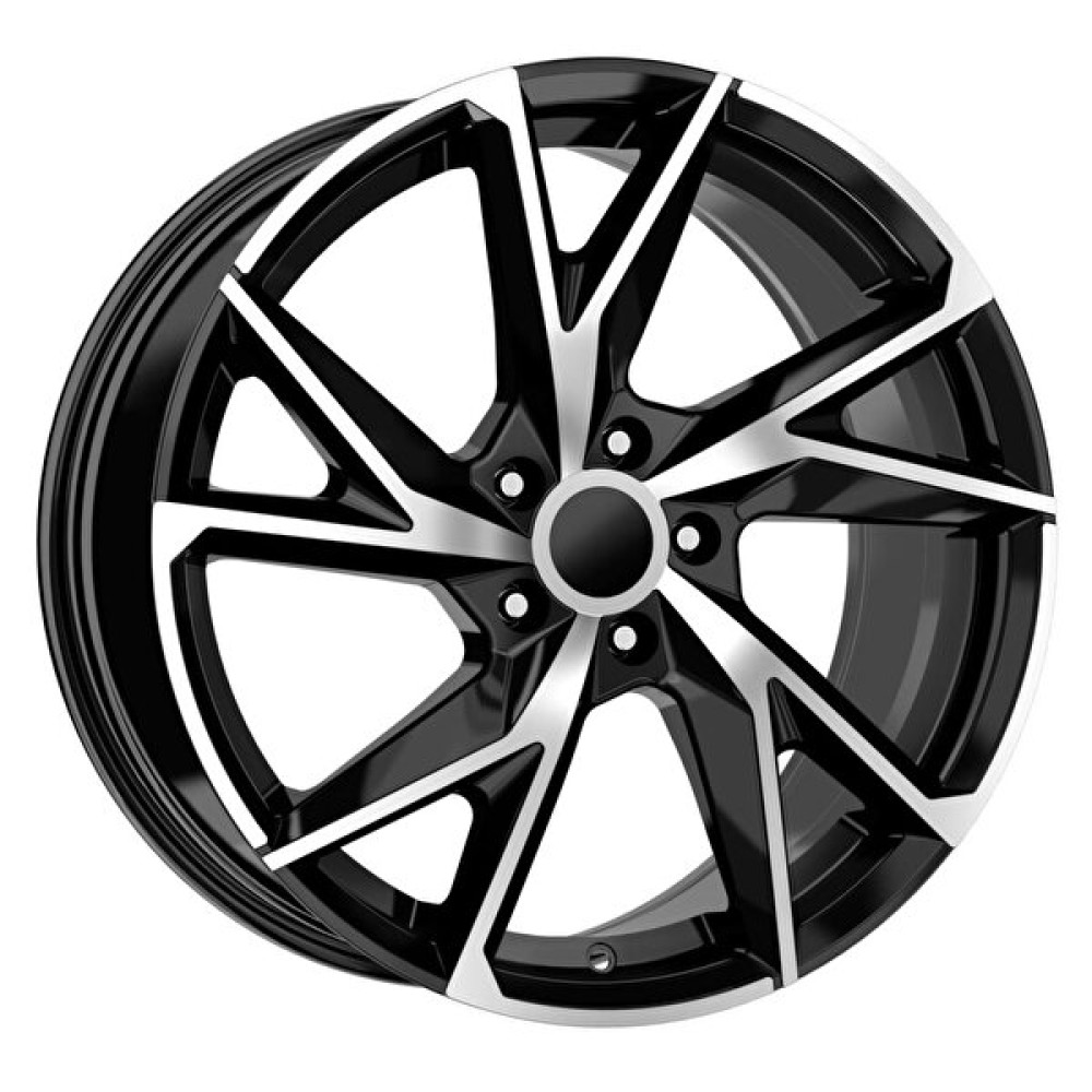 Emr Emr-Ca23-03 8.5x19" -5x112 Et40 66.6 Black Polished Jant 4 Adet Jantlar & Jant Aksesuarları Fiyatı