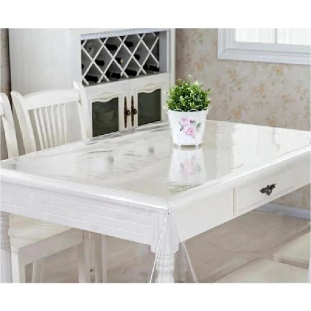 Emr Şeffaf Pvc Ince Masa Örtüsü 0,18 mm 140x140 cm - 140 x 140 cm Masa Örtüsü Fiyatı