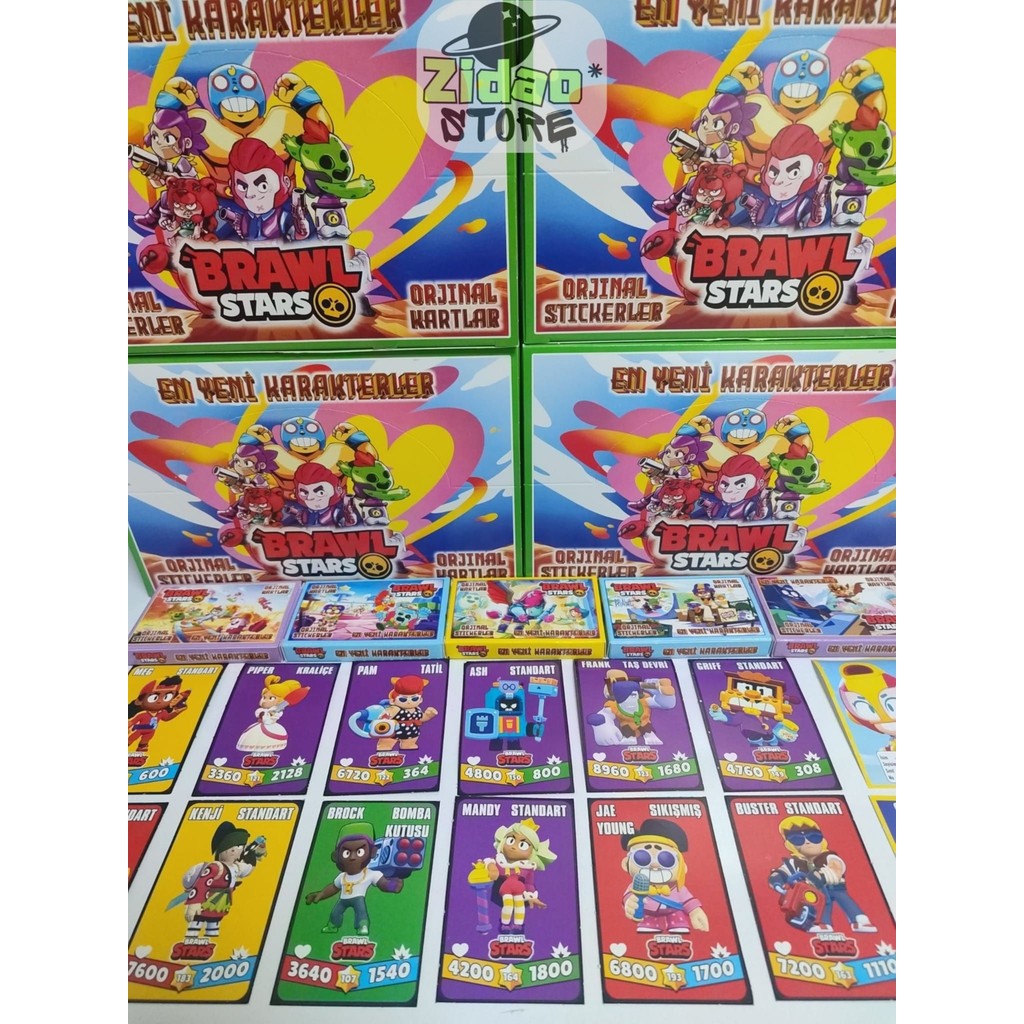 Emrah Gültekin Brawl Stars Efsaneler Takımı Hediye Paketli Mini Sürpriz Oyuncak +Şeker Süper Oyun Seti - 5 Minik Kutu Anne Bebek Oyuncak Fiyatı