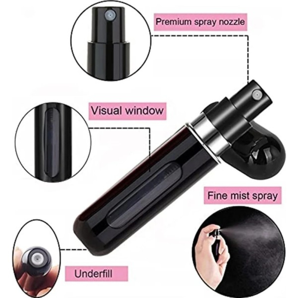 Emrah Gültekin Cep Parfüm Şişesi Atomizer Seyahat Parfüm Şişesi Cep Kolonya Şişesi 5 ml Hijyen ve Temizlik Fiyatı