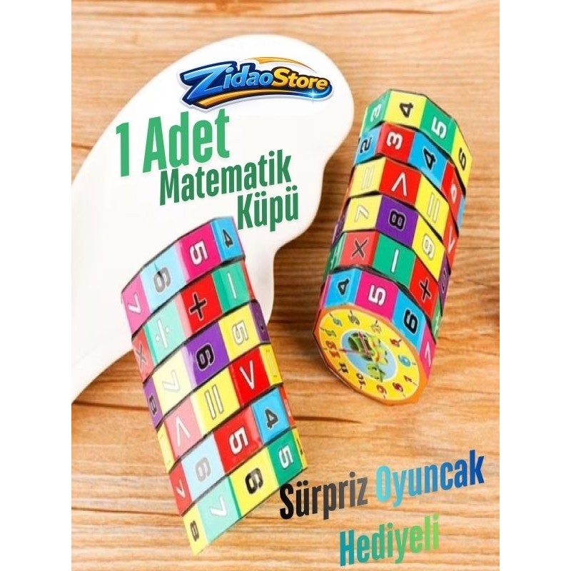 Emrah Gültekin Matematik Küpü Eğitici Zeka Oyunu Çocuk Oyuncağı Şeker ve Oyuncak Hediyeli Süper Set - 1 ADET Anne Bebek Oyuncak Fiyatı