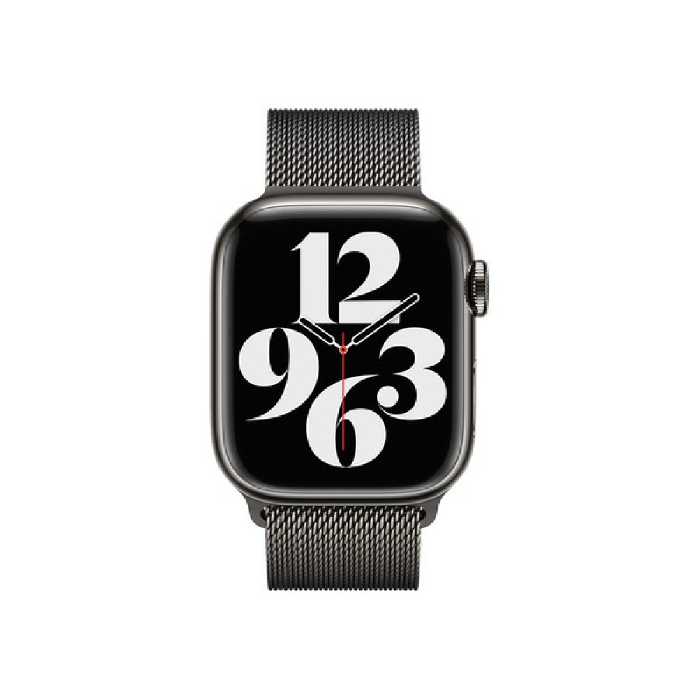 Emrcase Apple Watch Milano Loop Çelik Örgü Kordon 42 44 45 49 - Siyah Giyilebilir Teknoloji Aksesuarları Fiyatı