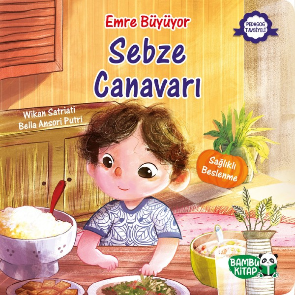 Emre Büyüyor Sebze Canavarı - Wikan Satriati Çocuk Öykü Fiyatı