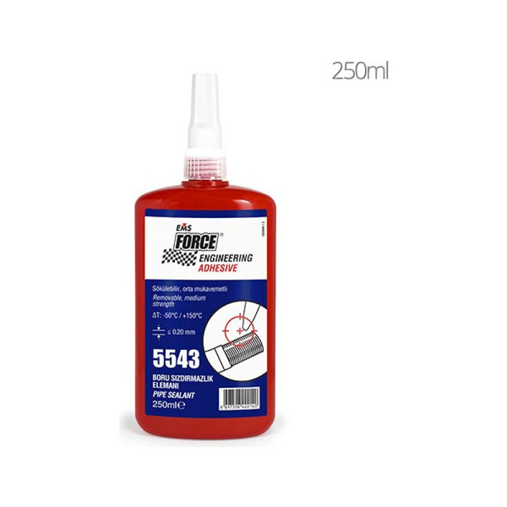 Ems Force 5543 250ML Sızdırmazlık Elemanı ve Sıvı Teflon Nalburiye & Hırdavat Fiyatı
