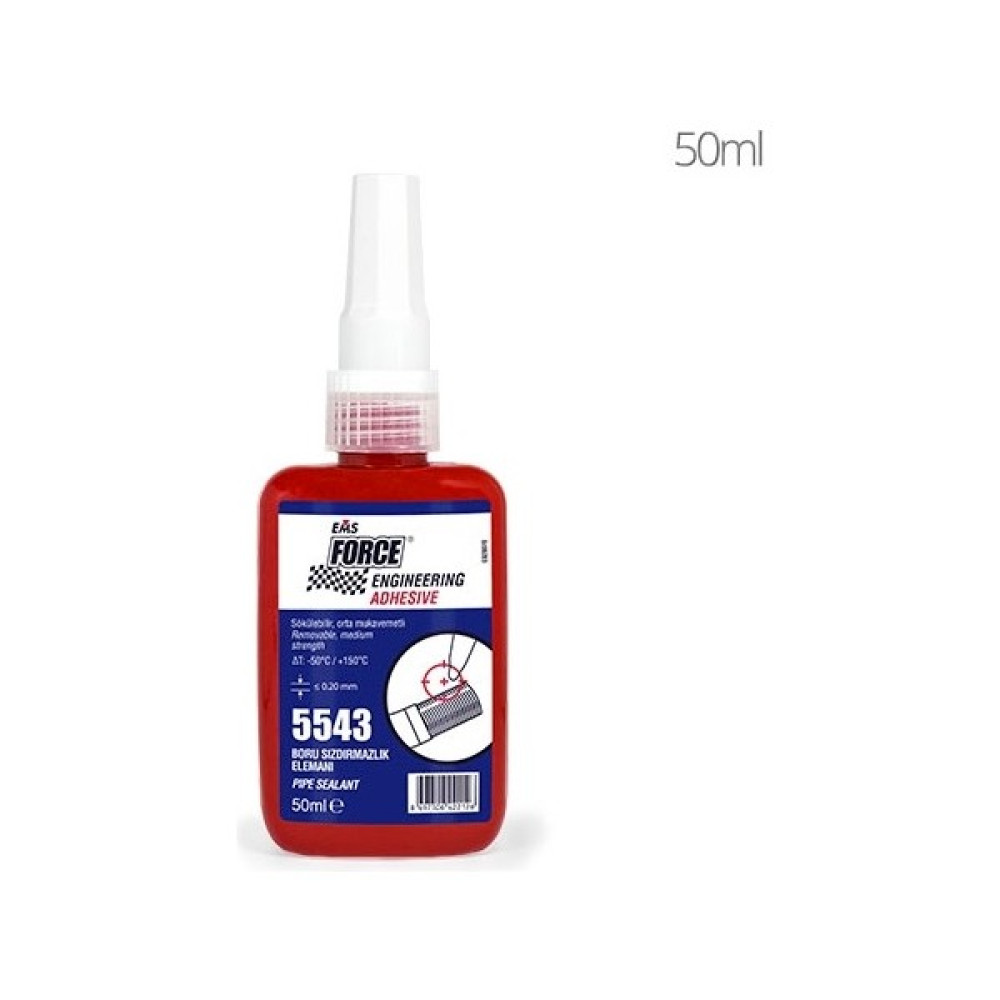 Ems Force Boru Sızdırmazlık Elemanı 5543 Sıvı Teflon 50ML Nalburiye & Hırdavat Fiyatı