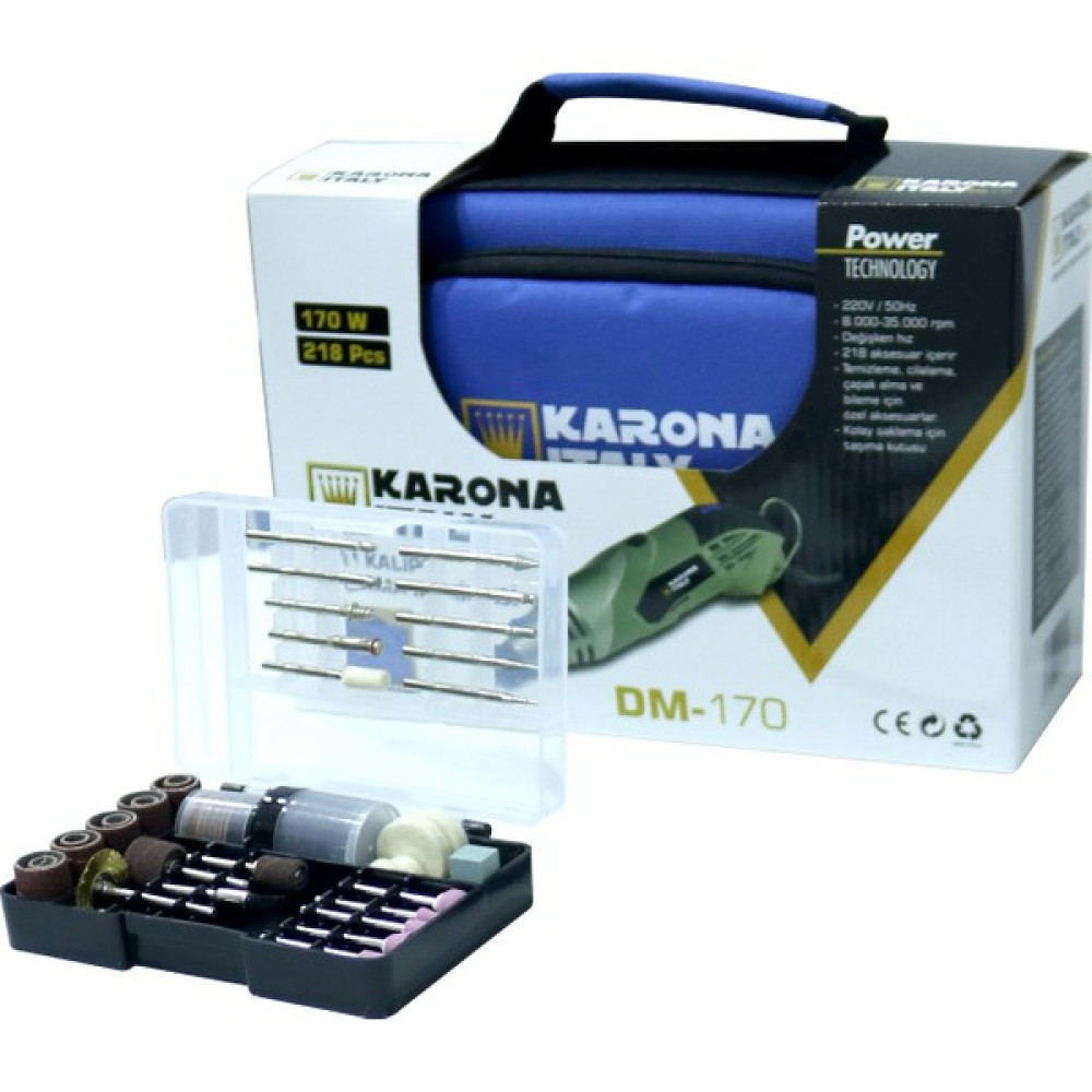 Emsa Karona Italy 218 Parça Gravür Seti Işık ve Hortum Elektrikli El Aletleri Fiyatı