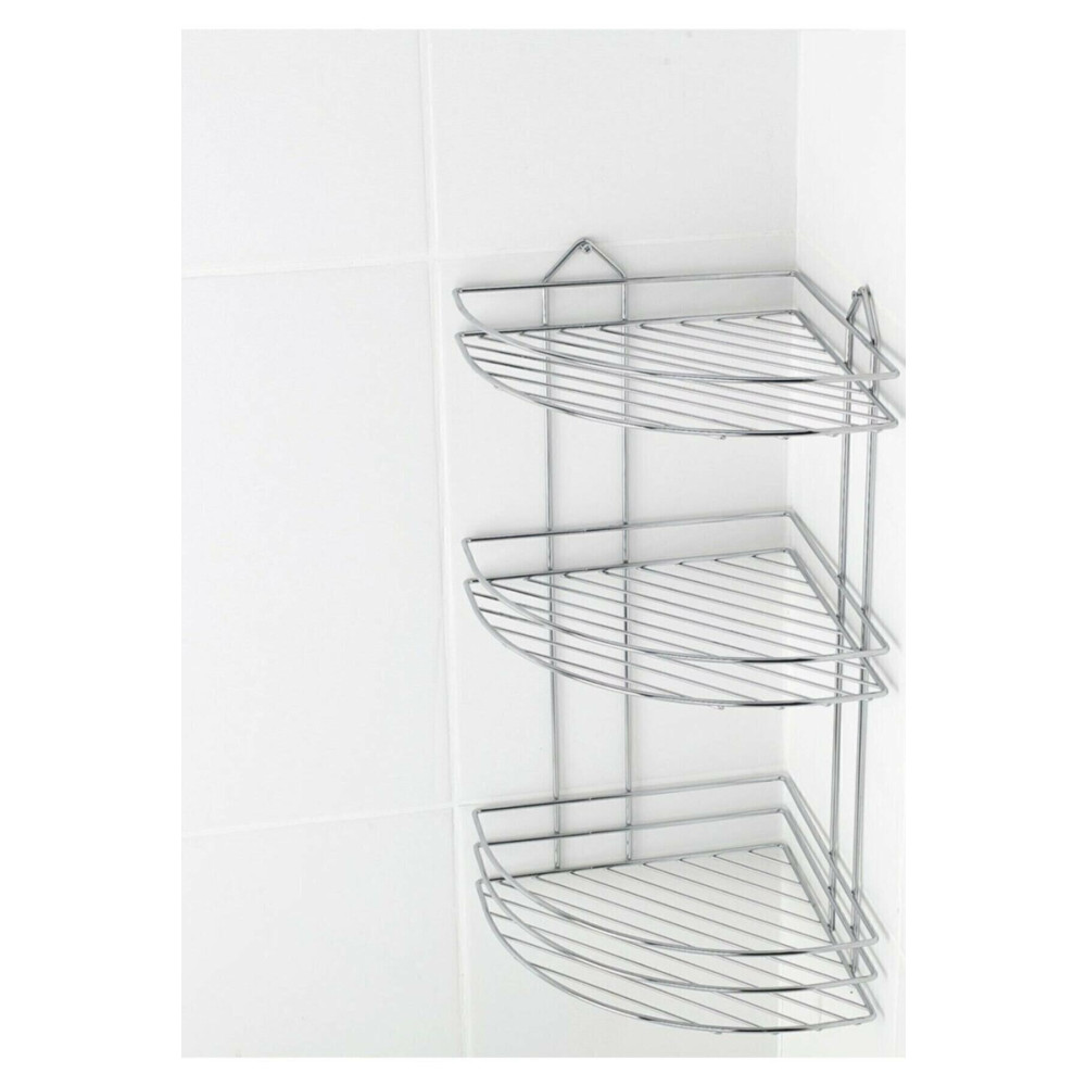 emsa Paslanmaz Krom 3 Katlı Banyo Köşeliği Şampuanlık Köşelik Banyo Rafı Ek-03 Fma06187 Banyo Aksesuarları Fiyatı
