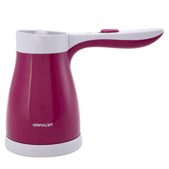 Emsan 153.01.01.2836 550 W 330 ml 5 Fincan Kapasiteli Kahve Makinesi Mor Kahve Makineleri Fiyatı