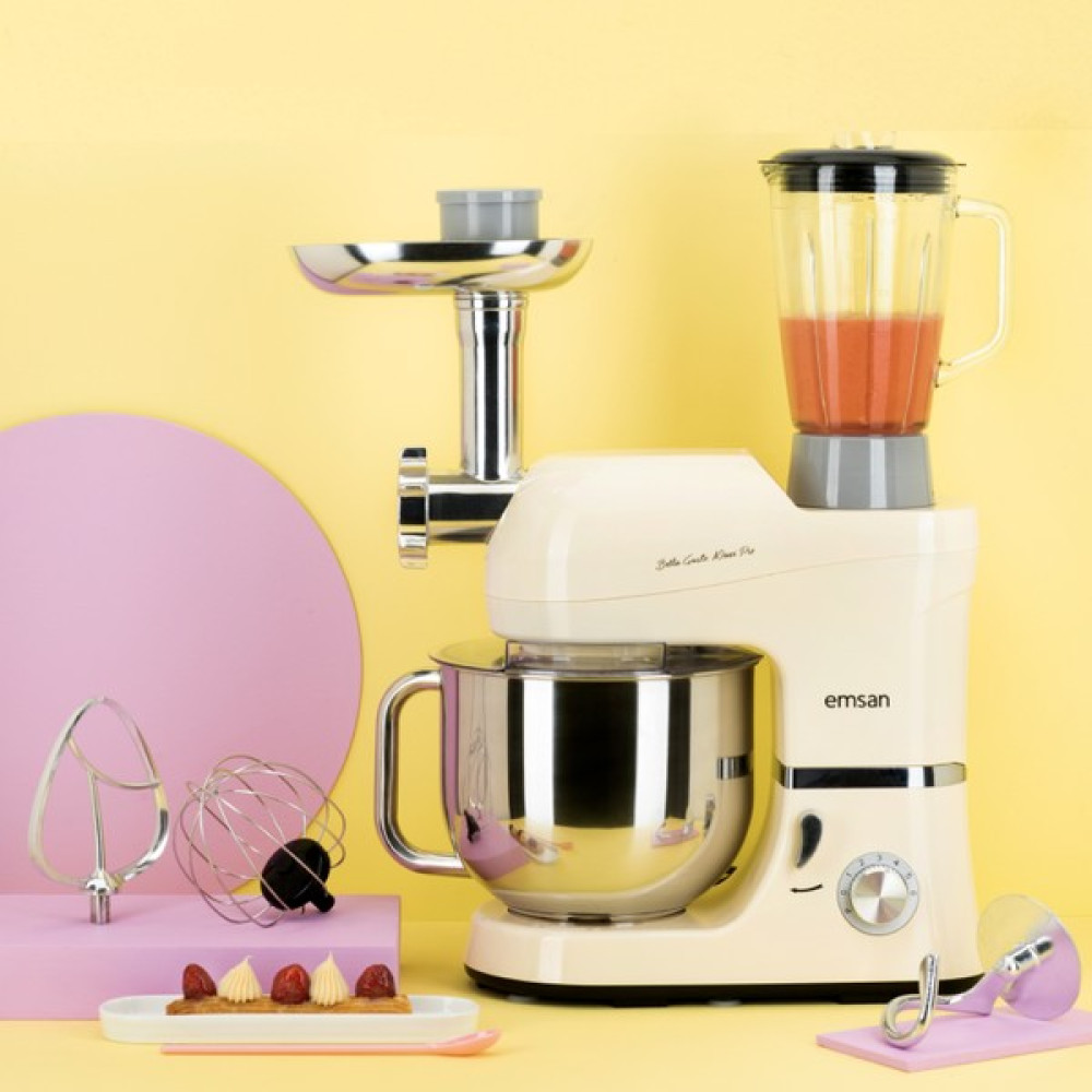 Emsan Bella Gusto Maxi Pro 2000W Stand Mikser Krem Mikserler Fiyatı