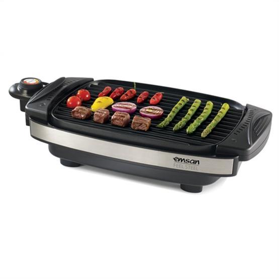 Emsan Feel Steel H109 Ikiz Grill Izgara