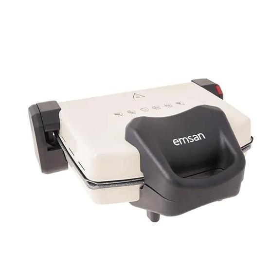 Emsan Power Master Granit 1800 w Tost Makinesi Krem Tost Makineleri Fiyatı