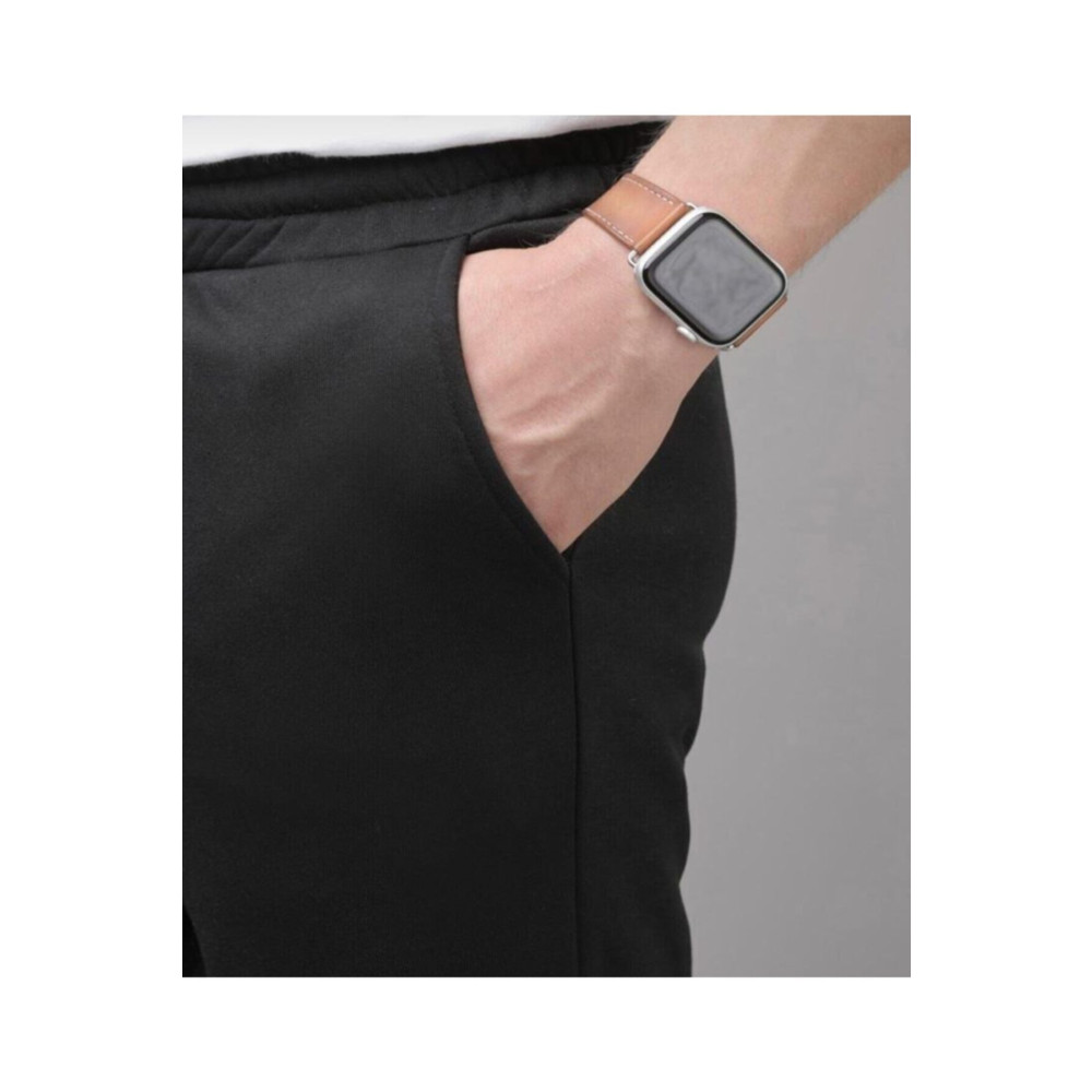 EMTA Erkek Koyu Siyah Paçası Lastikli Jogger Eşofman Altı XS-S Beden Kadın Eşofman Fiyatı