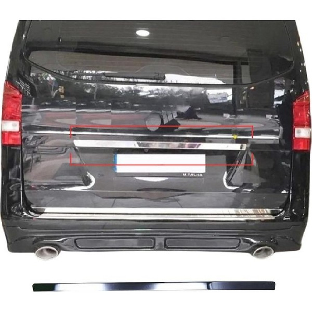 Emtek Mercedes Vito W447 Krom Bagaj Çıtası 2014 Üzeri P. Çelik Oto Boyaları Fiyatı