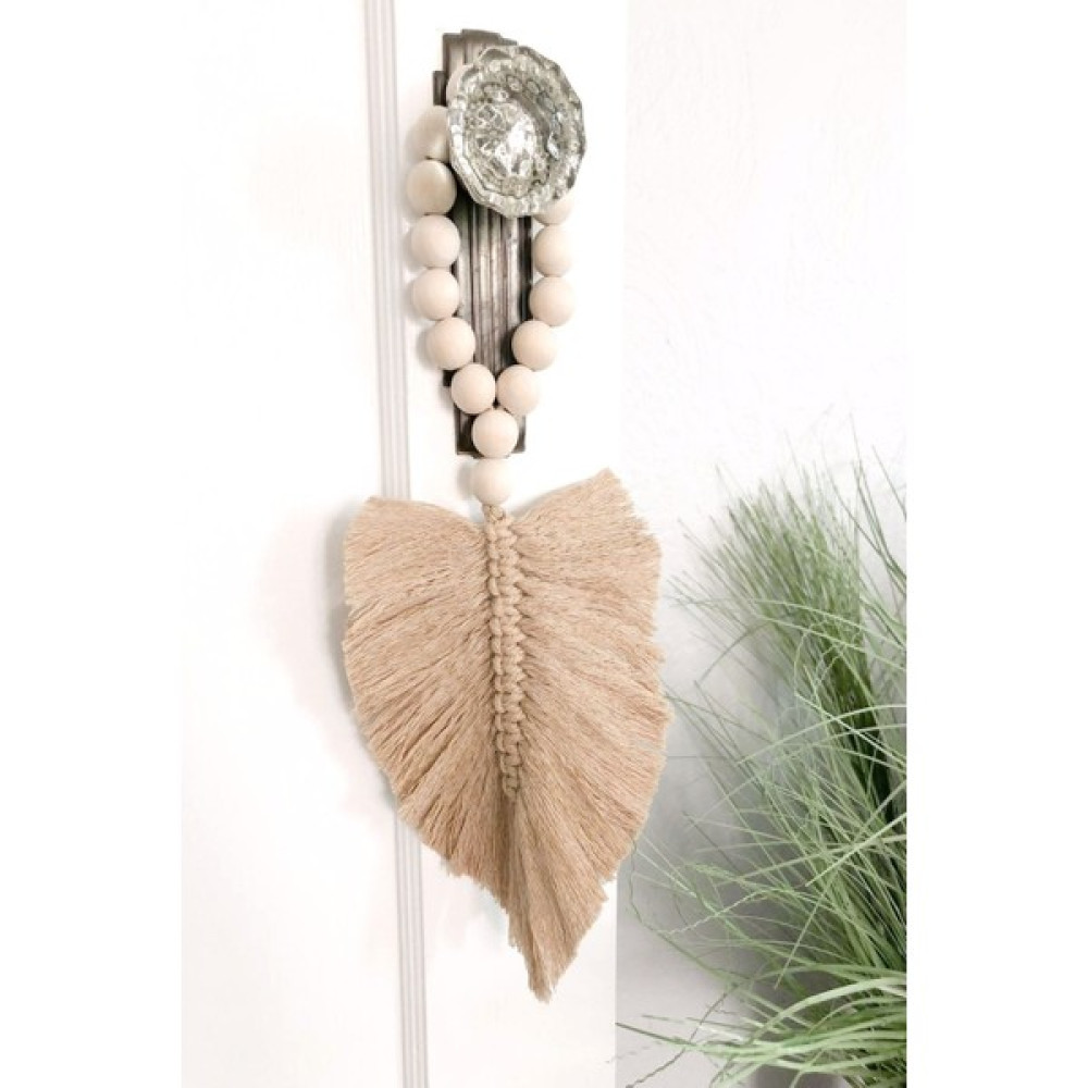 Emtory Home Autumn Leaf Dekoratif Kapı & Perde Süsü - Kahverengi Perde Aksesuarı Fiyatı