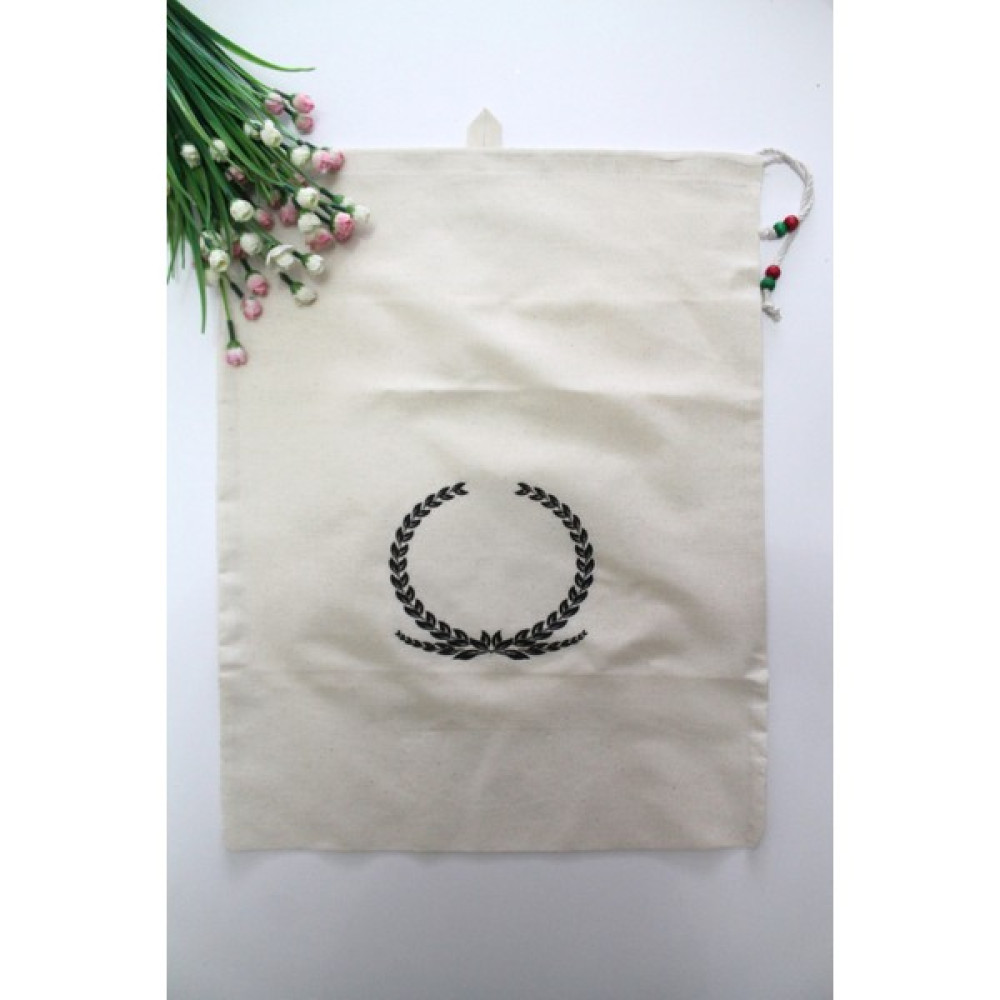 Emtory Home Büyük Boy Başak Baskılı Askılı Bakliyat & Ekmek Torbası 50X40CM Saklama Kapları Fiyatı