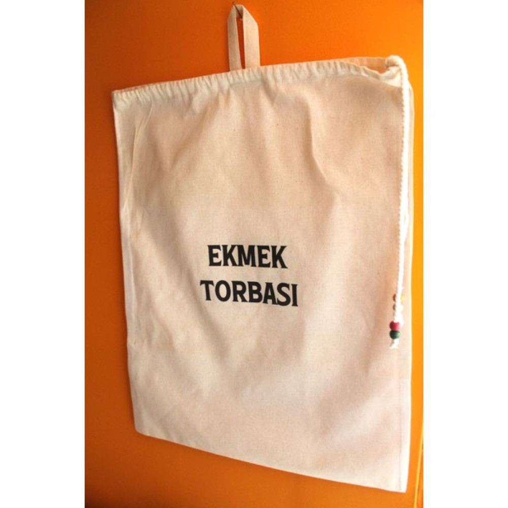 Emtory Home Büyük Boy Dekoratif Boncuklu Büzgülü Askılı Keten Ekmek Torbası 50X40CM Saklama Kapları Fiyatı
