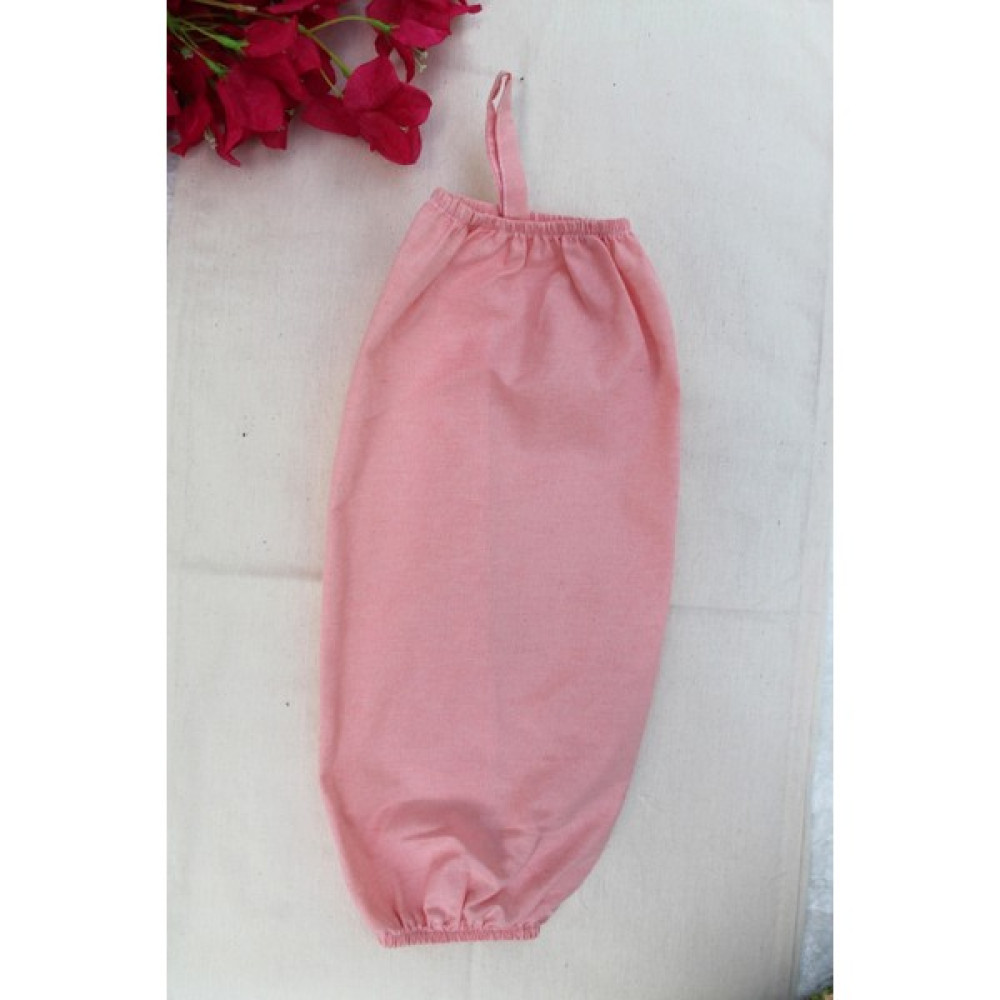 Emtory Home Pembe Çift Lastikli Keten Poşetlik - Mutfak Düzenleyici Saklama Kapları Fiyatı