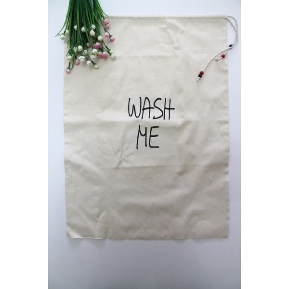 Emtory Home Wash Me Baskılı Çok Amaçlı Kirli Torbası 50 x 70CM Sepet Fiyatı