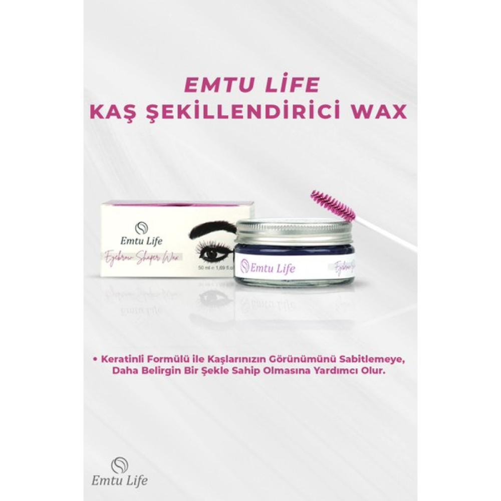 Emtu Life Kaş Sabitleyici Wax Cilt ve Yüz Bakımı Fiyatı
