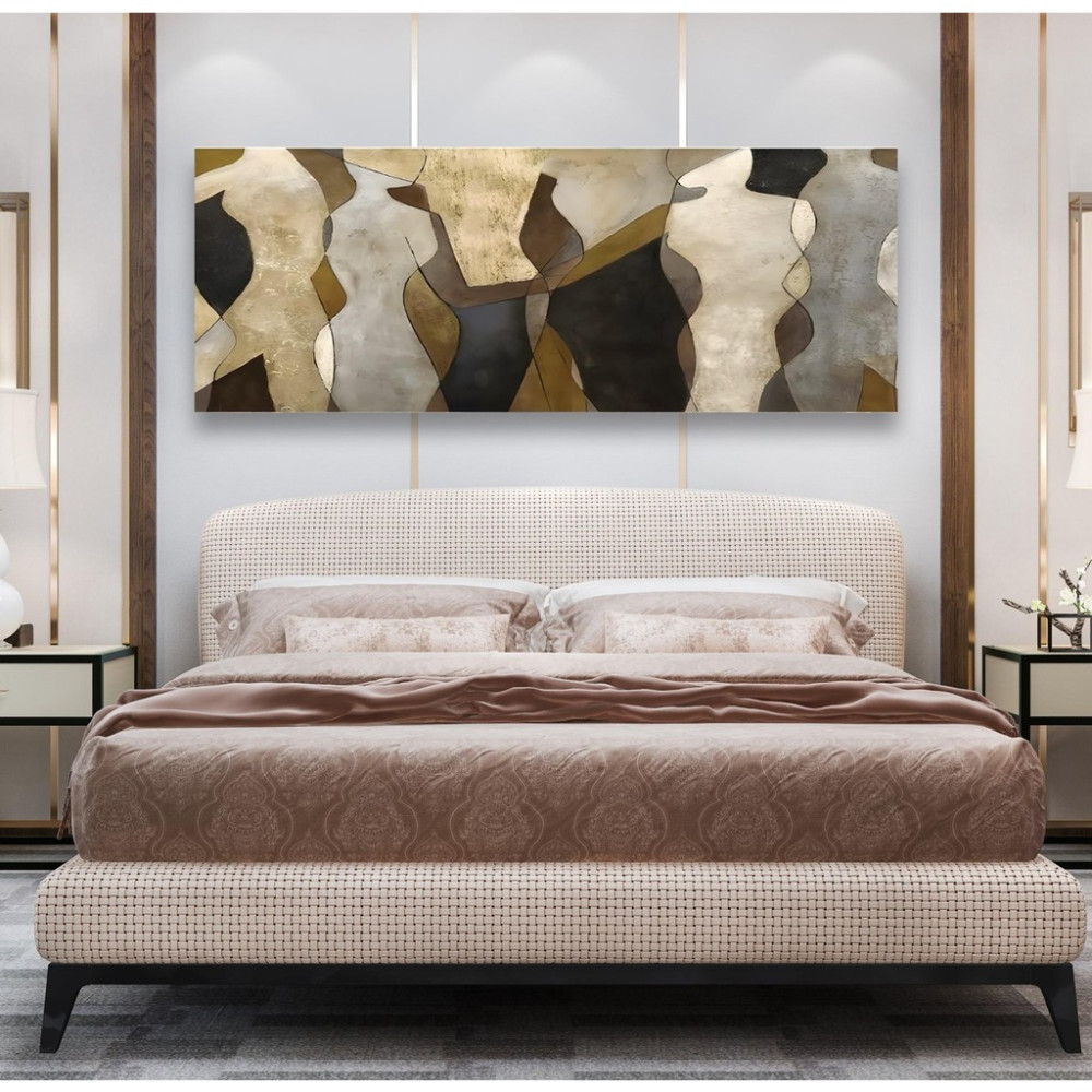 Emya Home Yatak Odası Nü Panoramik Kanvas Tablo - 180x70 cm Kanvas Tablo Fiyatı
