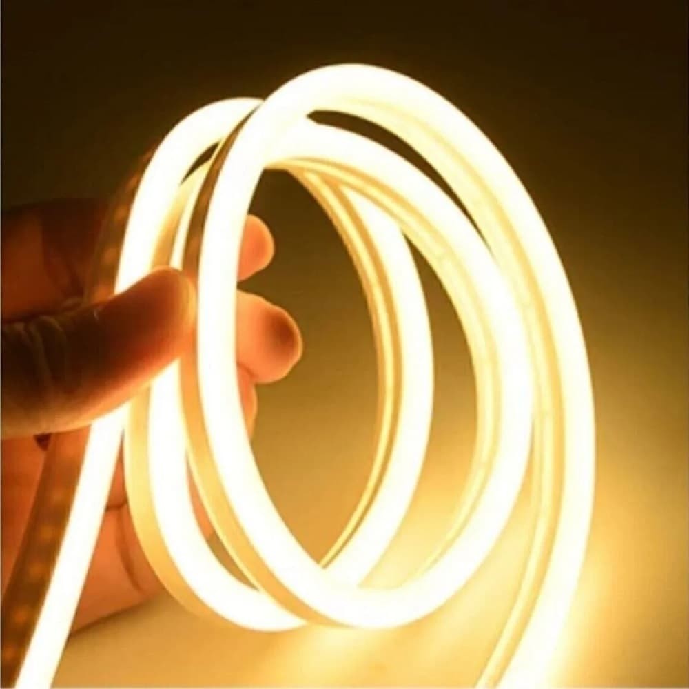 En Parlak Neon LED 12 Volt Günışığı Işık Dış Mekan 20 Metre - 20 m - Gün Işığı Led Aydınlatmalar Fiyatı