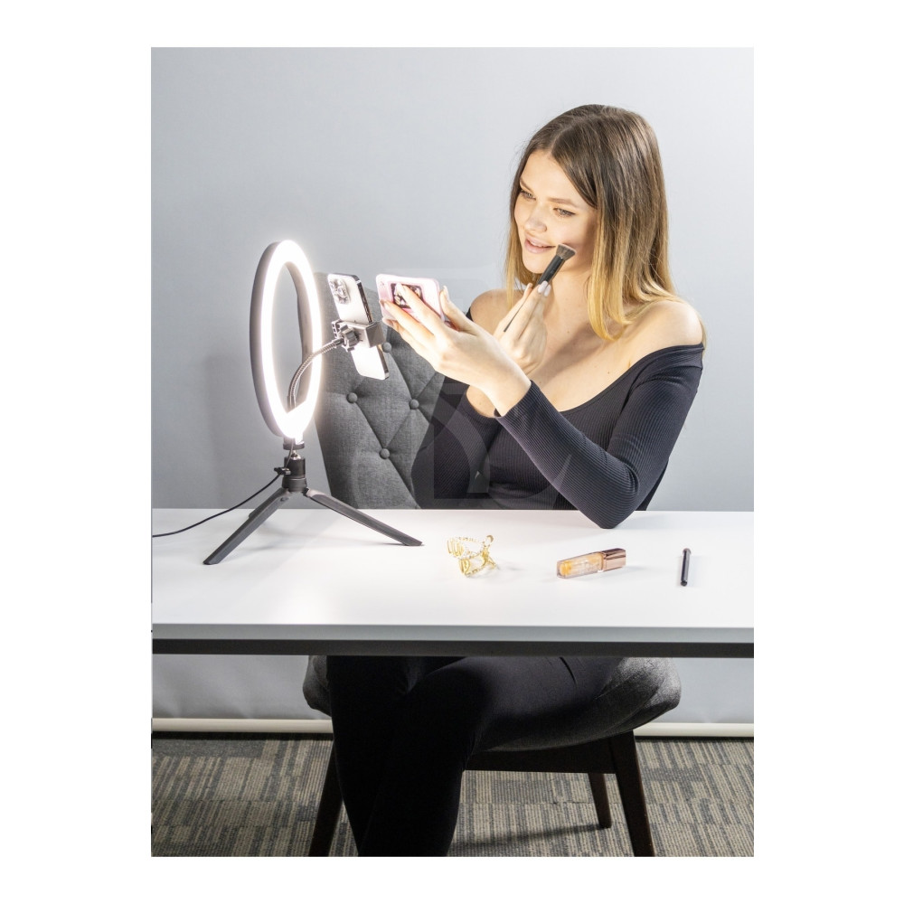 EN SİGA Masa Ayaklı 10 Inç Led Ring Lıght Influencer Youtuber Tiktok Telefon Tutucu Makyaj Işığı Fotoğraf Makinesi Aksesuarları Fiyatı