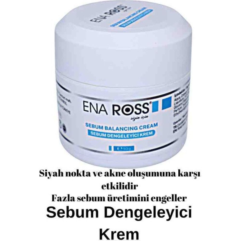 Ena Ross Sebum Dengeleyici Krem Akne ve Sivilce Bakımı Fiyatı