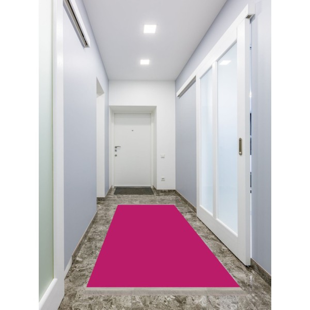 ENBE Collection Enbe Ekonomik Yıkanabilir Kaymaz Taban Yolluk Antre Hol Koridor E-MD-0097G - 40 x 60 cm - Kırmızı Yolluk Fiyatı