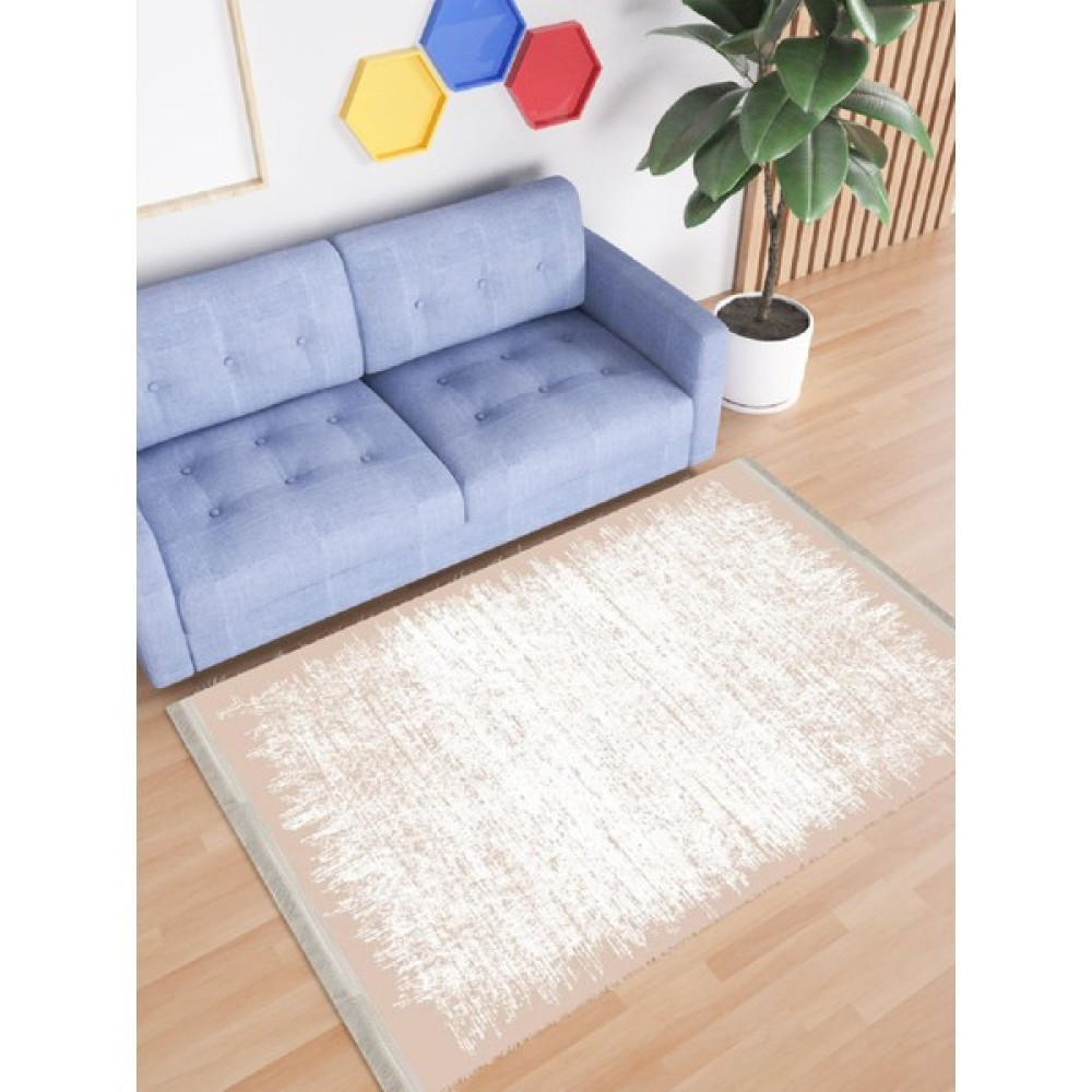 ENBE Collection Enbe Ekonomik Yıkanabilir Kaymaz Toz Tutmaz Taban Halı E-DK-5044A - 40 x 60 cm - Kahve Salon Halısı Fiyatı