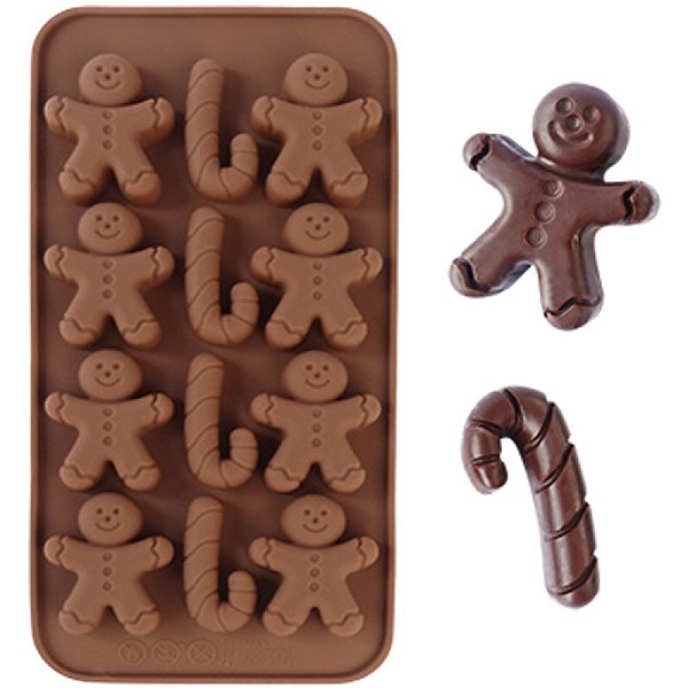 Enc Gingerbread Man Silikon Çikolata Kalıbı Kek Kalıpları Fiyatı