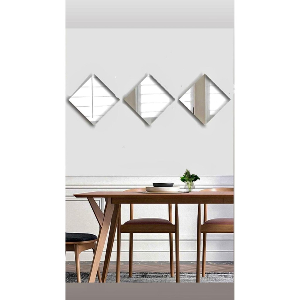 Enc Home 3'lü 30X30 Dekoratif Ayna Diğer Fiyatı