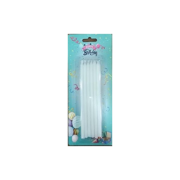 Enc Mum 14 cm Beyaz 12Lİ - Siyah - 1 Adet Diğer Fiyatı