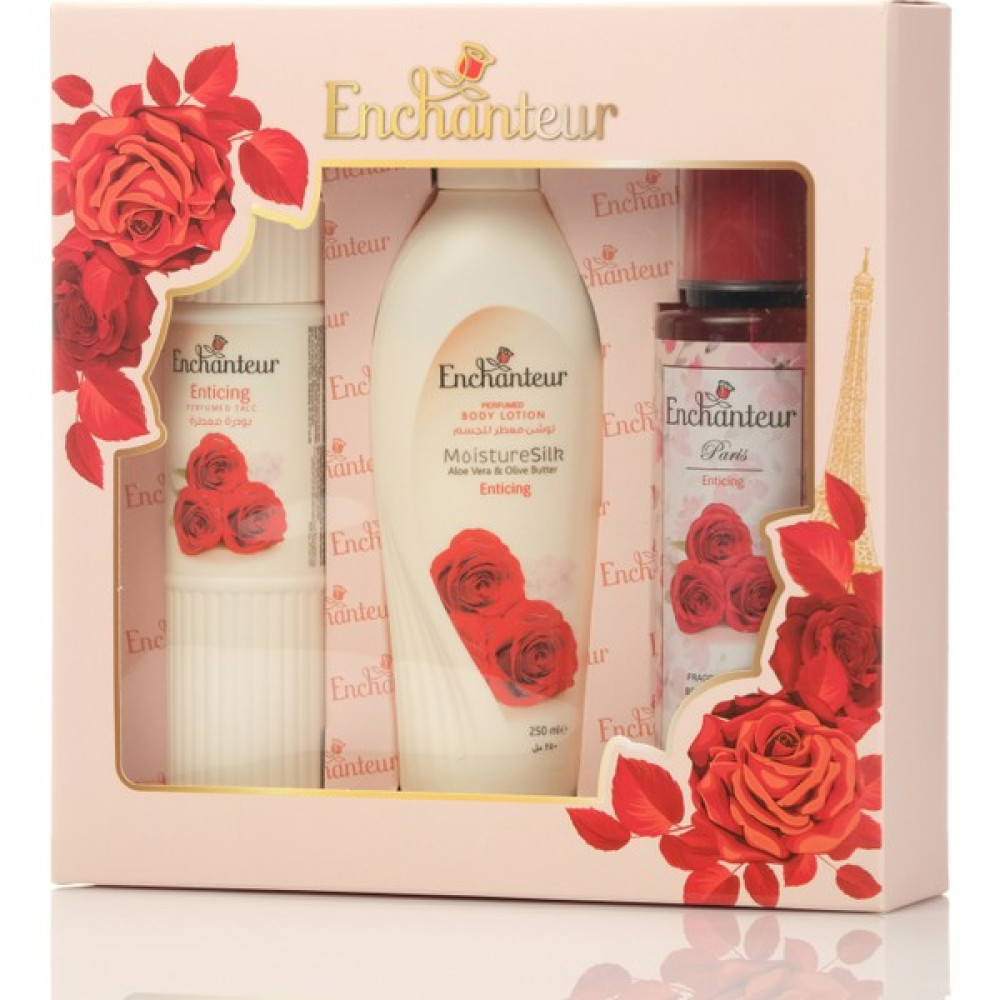 Enchanteur Enticing Parfüm, Pudra ve Vücut Losyonu Seti Cilt ve Yüz Bakımı Fiyatı