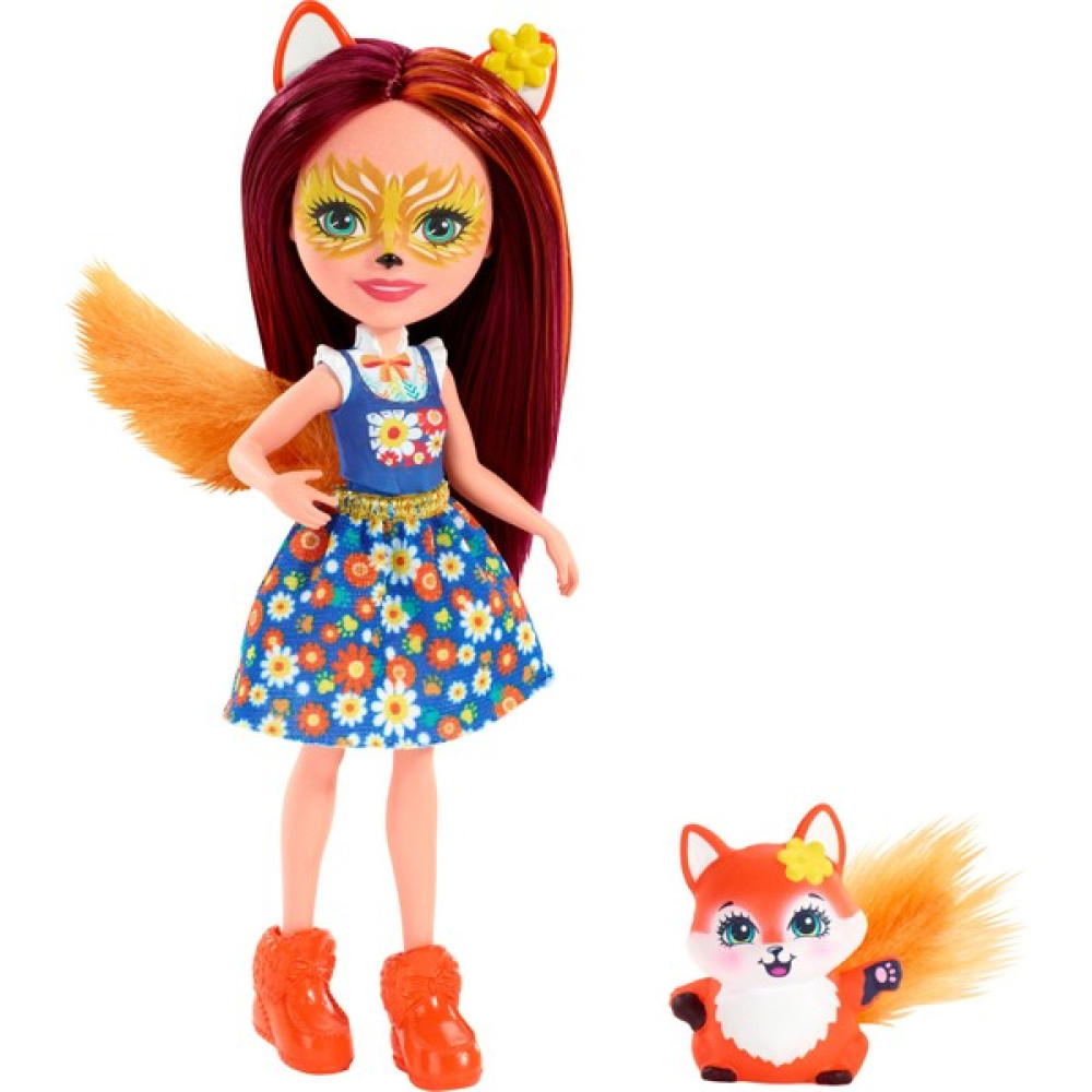 Enchantimals Ana Karekter Bebekler - Sevimli Tilki ve Flick, 4 yaş ve üzeri, FXM71 Oyuncak Fiyatı