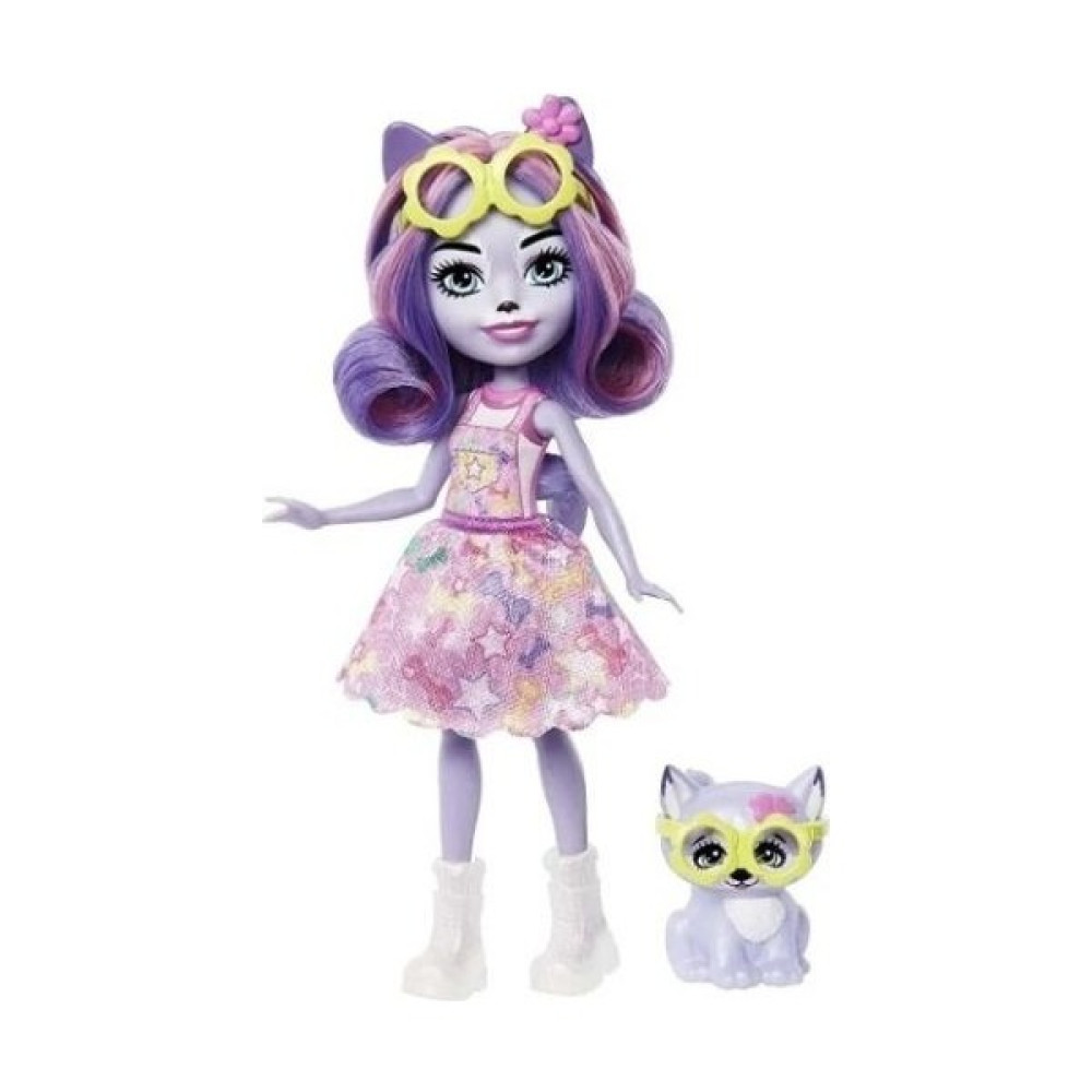 Enchantimals Popüler Karakter Bebekler Hadley Husky & Sledder - 10 Oyun Seti Fiyatı